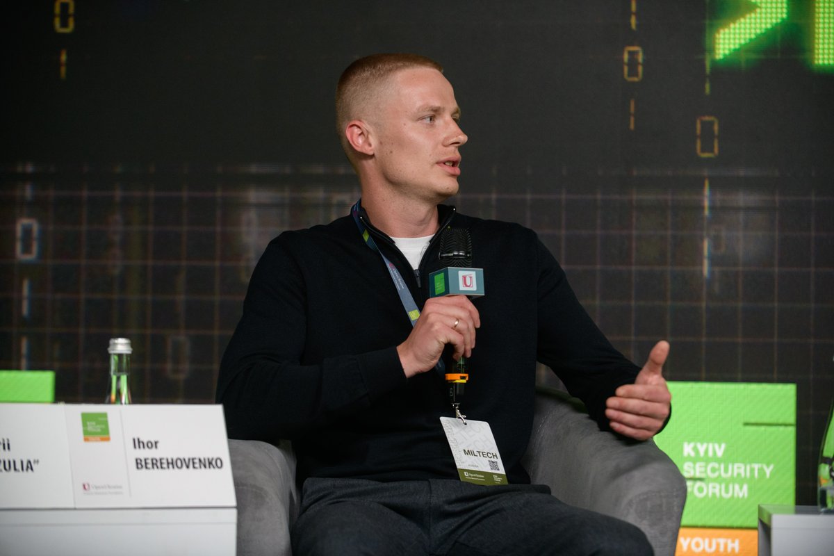 ksfopenukraine's tweet photo. “A key driver of Ukraine’s UAV technology development is the continuous dialogue between manufacturers and the military.” - Ihor BEREHOVENKO Co-founder and CPO, Air3F
#GENW #YKSF #YKSF2025 #KSF #KSF2025 #OpenUkraine https://t.co/lgT8N6973R