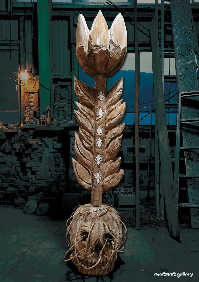 N0N000's tweet image. 設営完了！！！
いよいよ明日（12/6）から4年ぶりの @mograggallery での個展が始まります！
ギトギトビンビンの新作を是非是非見にきてください
13時オープンから在廊してお待ちしてしています！