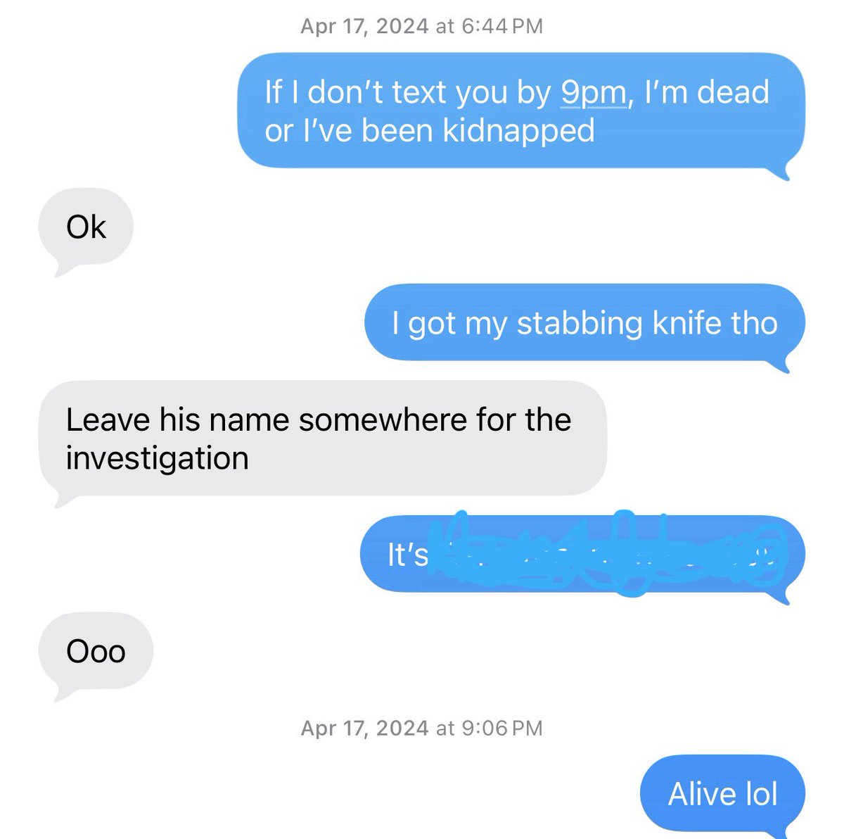 Me to my sister when I met the love of my life