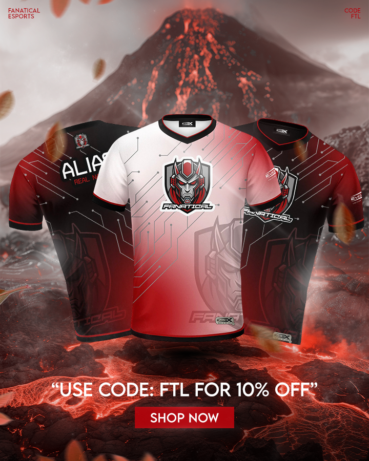FanaticalGG's tweet photo. 🔥Gear up like the pros!🔥
📷Our official Fanatical Esports merch is live on Evo9X📷 #BecomeFanatical today!
📷USE CODE: "FTL" FOR 10% OFF!!!📷
#fanaticalgg #FTL #esports #evo9x #CallofDuty
https://t.co/gKAmEJRegs https://t.co/by1WTOIRaI