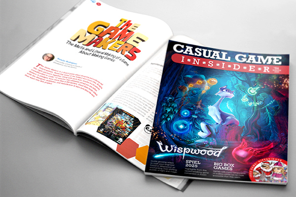 New release! CGI Winter 2026: Wispwood by <a href="/czechgames/">CGE</a>, SPIEL 2025, The Game Makers by <a href="/beziergames/">Bezier Games, Inc.</a>, the human element in board gaming, big box games, tariffs, and a PNP game by <a href="/AwakenRealms/">Awaken Realms</a>. Read or subscribe here: casualgamerevolution.com/magazine/issue… #boardgames #tabletop #magazine
