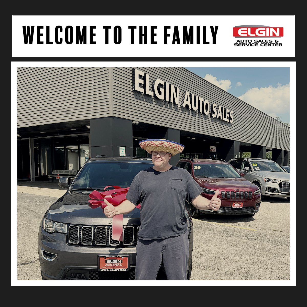 ElginAutoSales's tweet image. Congratulations on your new ride! 🚗 Thank you for choosing Elgin Auto Sales &amp;amp; Service Center — we're thrilled to welcome you to the family.