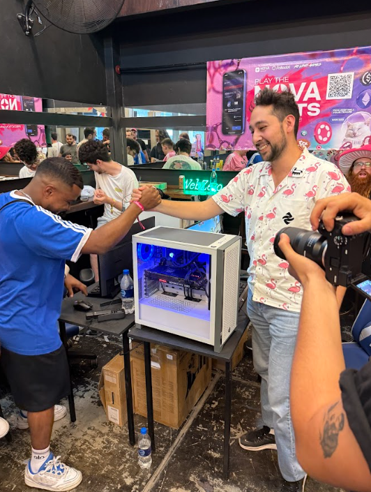 Photo recap of how much fun we had with <a href="/NovaWalletApp/">Nova Wallet</a> at the <a href="/Polkadotsub0/">sub0</a> event.

Epic Counter-Strike tournament😎