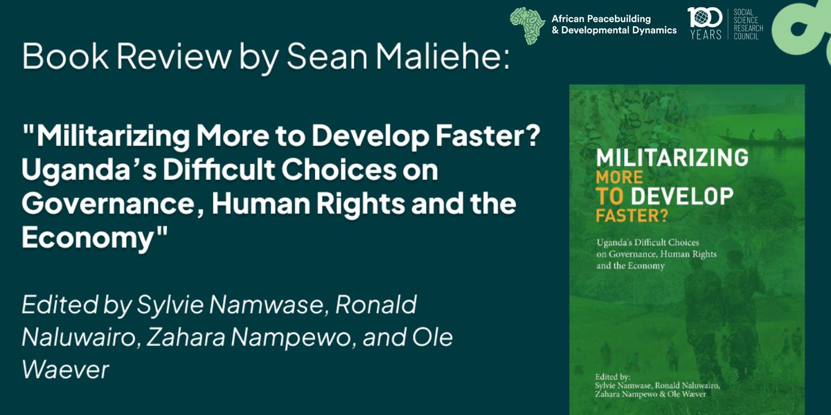 African Peacebuilding and Developmental Dynamics tweet media