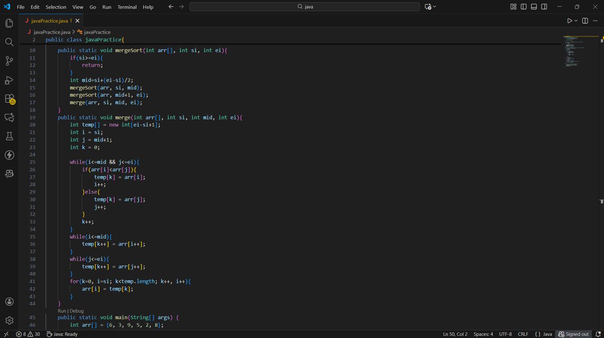 Dhananjay_R_26's tweet photo. Day 94-95 of #CodeWithConsistency #DSA 
mostly doing only rivision because sem exams are near
hence only:
✅Revised Divide and Conquer method.
✅Revised Recursion.
✅solved Questions on leetcode.
#java #LearningInPublic #Coding #rivision https://t.co/mxW03Eqz3G