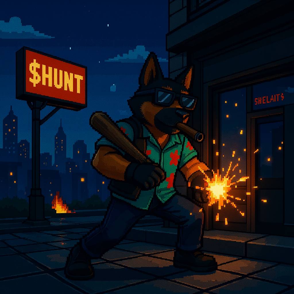 Luth3rCrypto's tweet photo. @cryptodeadline @ShockedJS Instead of following the noise, why don't u just look at a coin with a nice little community @Hunt_on_sol https://t.co/5K9pgbc3U7