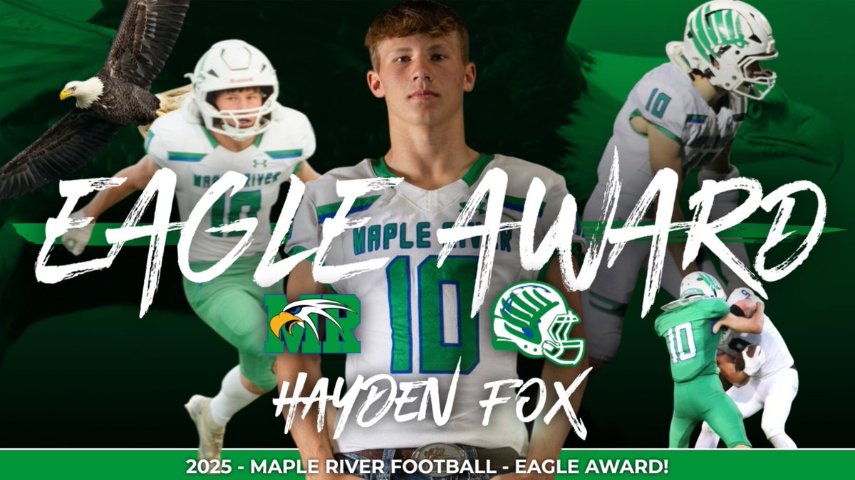 Maple River Football tweet media