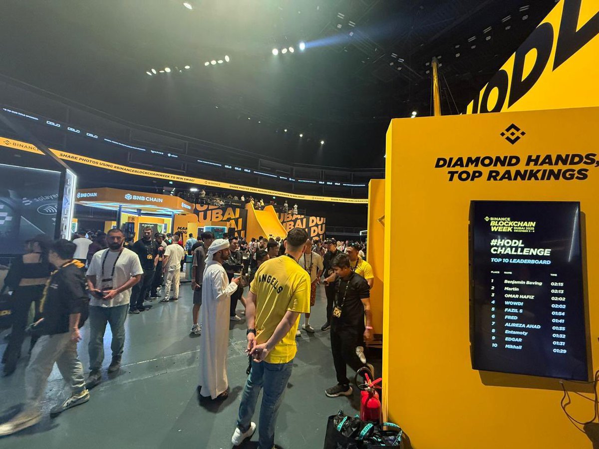 Digivolt_io's tweet photo. Digivolt was at the Binance Dubai event!
Our teammate David had the chance to connect with innovators, builders, and industry leaders.
The future of energy is being built together. ⚡️
#Digivolt #BinanceEvent #Dubai https://t.co/EnQR8YhqQS