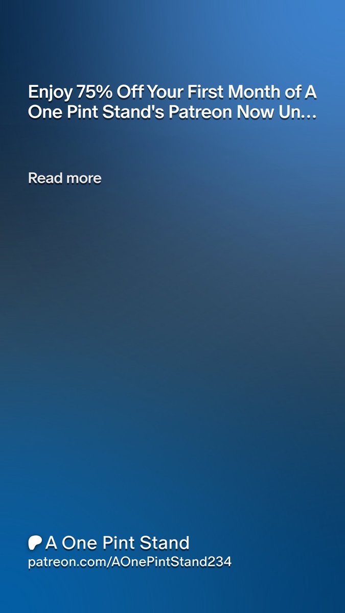 A One Pint Stand tweet media