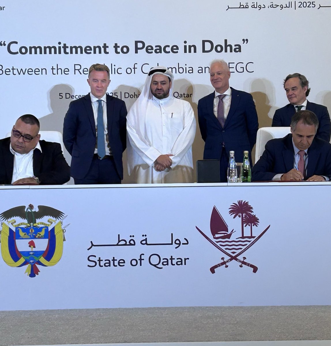 akravik79's tweet photo. Norway is facilitating a new peace process in Colombia, between the EGC and the Colombian government, together with Qatar, Switzerland &amp; Spain. The aim is for the EGC to lay down its arms, reintegrate into society and end all illicit activities — a key step toward lasting peace! https://t.co/Z52gvCSLlt