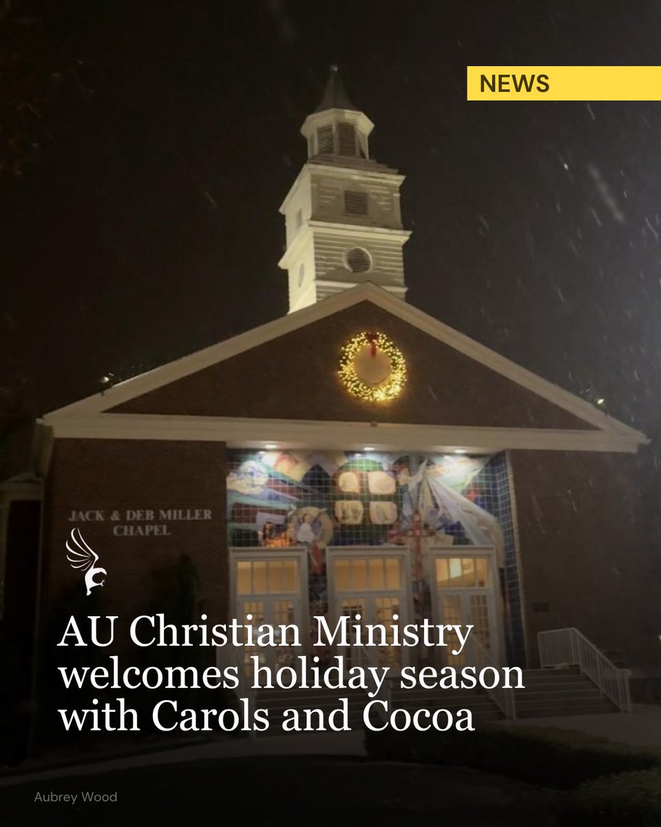 Ashland University’s Christian Ministry welcomed the month of December by hosting “Carols and Cocoa”. 

📍 Read more about the event at ashland-collegian.com/20670/news/au-…

Reported by: Aubrey Wood, News editor