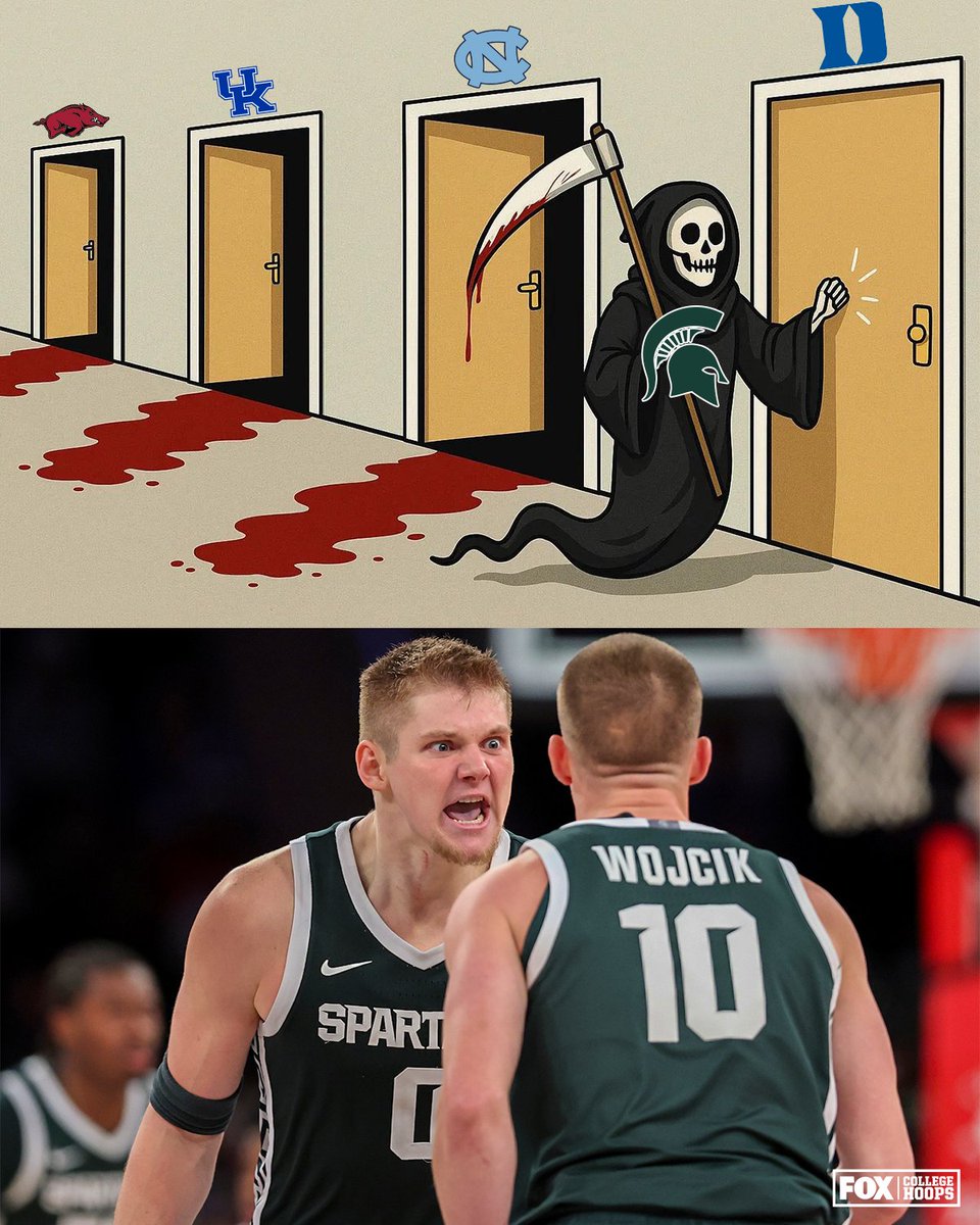 The Spartans are on a TEAR! 

Will Michigan State finish things off in its ranked non-conference schedule? 👀