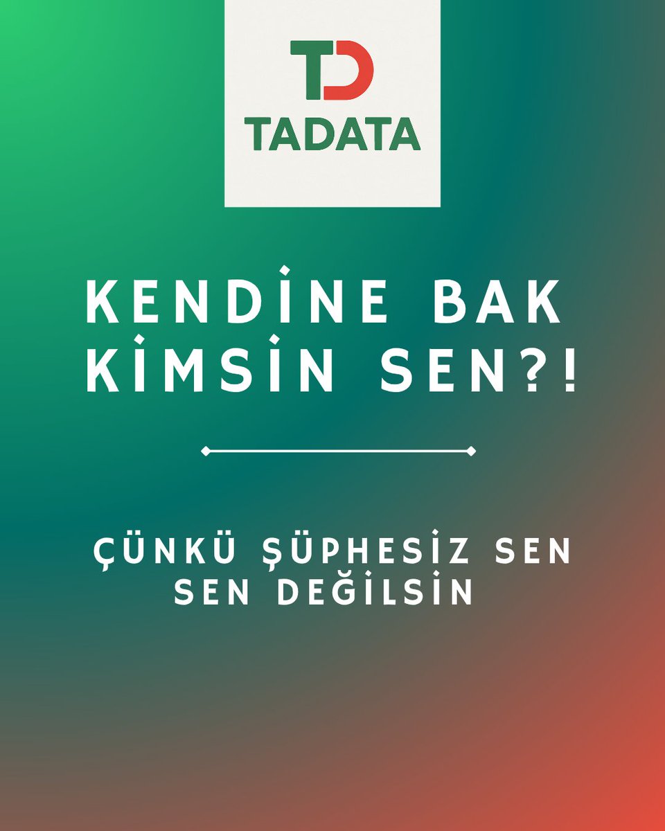 tadata_x's tweet photo. Ta-ta-datamm! 🎉
Ruh hâli anketimizi hazırladık! 😌📊

Bu kez insanların iç dünyasını, moral düzeyini ve günlük yaşamın seni nasıl etkilediğini anlamaya çalışıyoruz.

Duyguların veriye dönüşüyor; sen de kendi sesini ekle💬✨

https://t.co/5Kqt01PV71

#insan #moral #anket #veri https://t.co/yjJjBv6KBv
