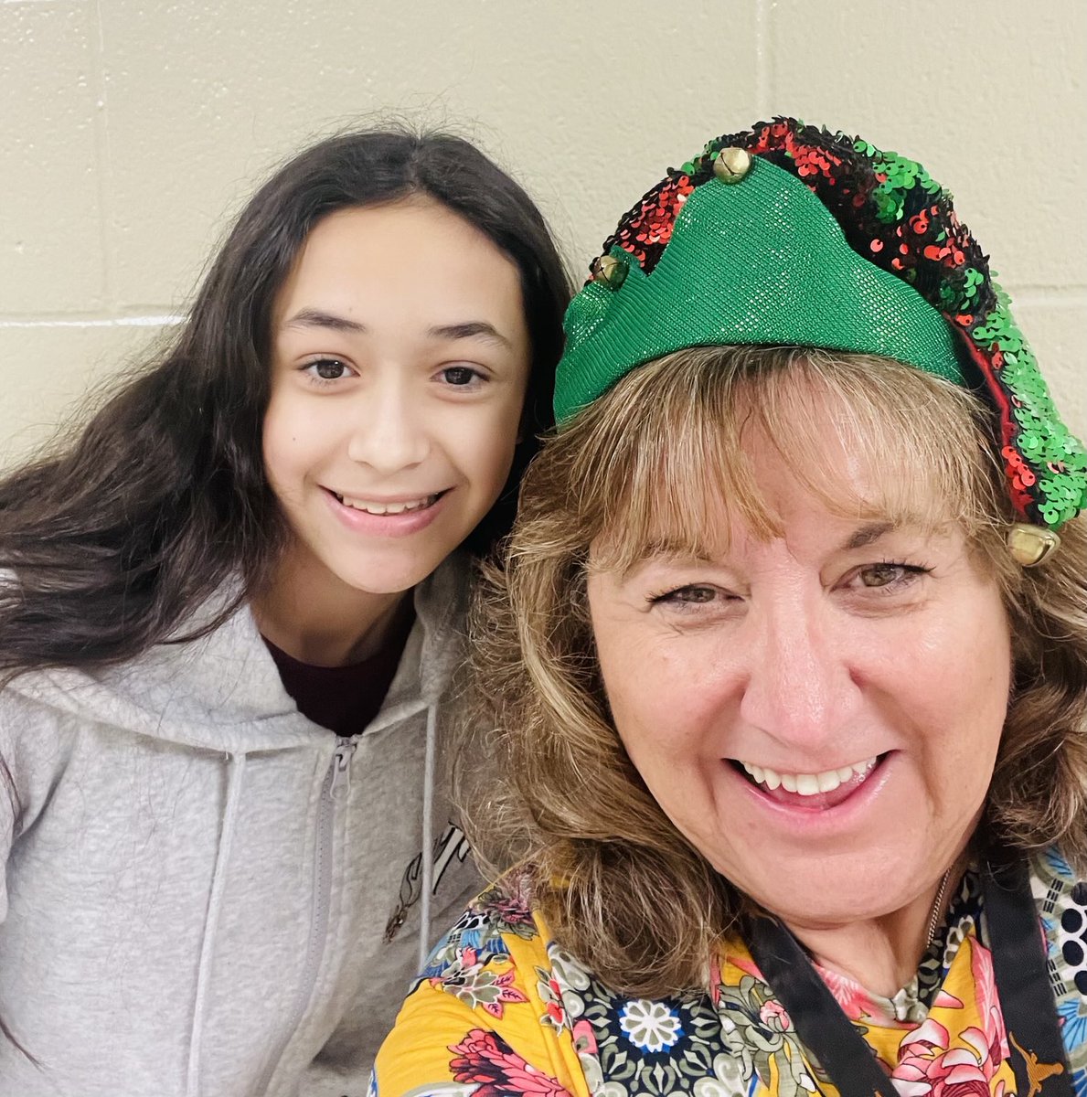 Christmas Hat Day! #SkyhawkPride #SkyhawkLane