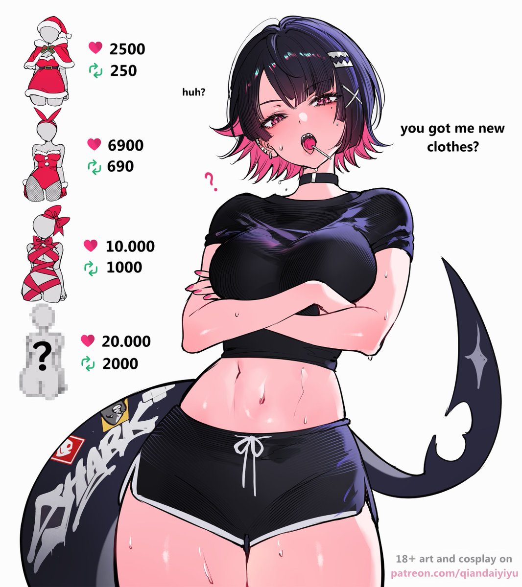 Which one do you want her to wear?