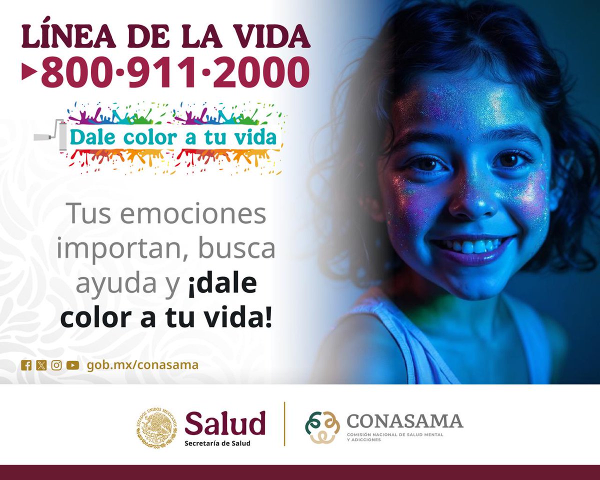 ISSSTE_mx's tweet image. 🎧🎶 Haz cosas que te muevan, 🚫 no que te detengan.

Existen muchas formas sanas de experimentar alegría, euforia... ¡escuchar música es una de ellas! ✨🙌🏼

😟 Cuando la música no sea suficiente para alégrarte y sientas que necesitas ayuda extra puedes acercarte a la…