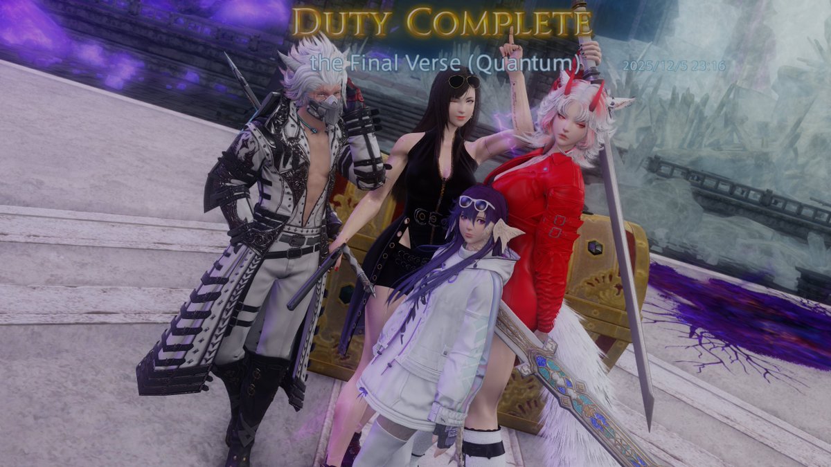 Empress_XIV's tweet photo. Clearedddddd 🥳
@Iplooop
@Empress_XIV
@xiv_ayaka https://t.co/6ieGlguqyx