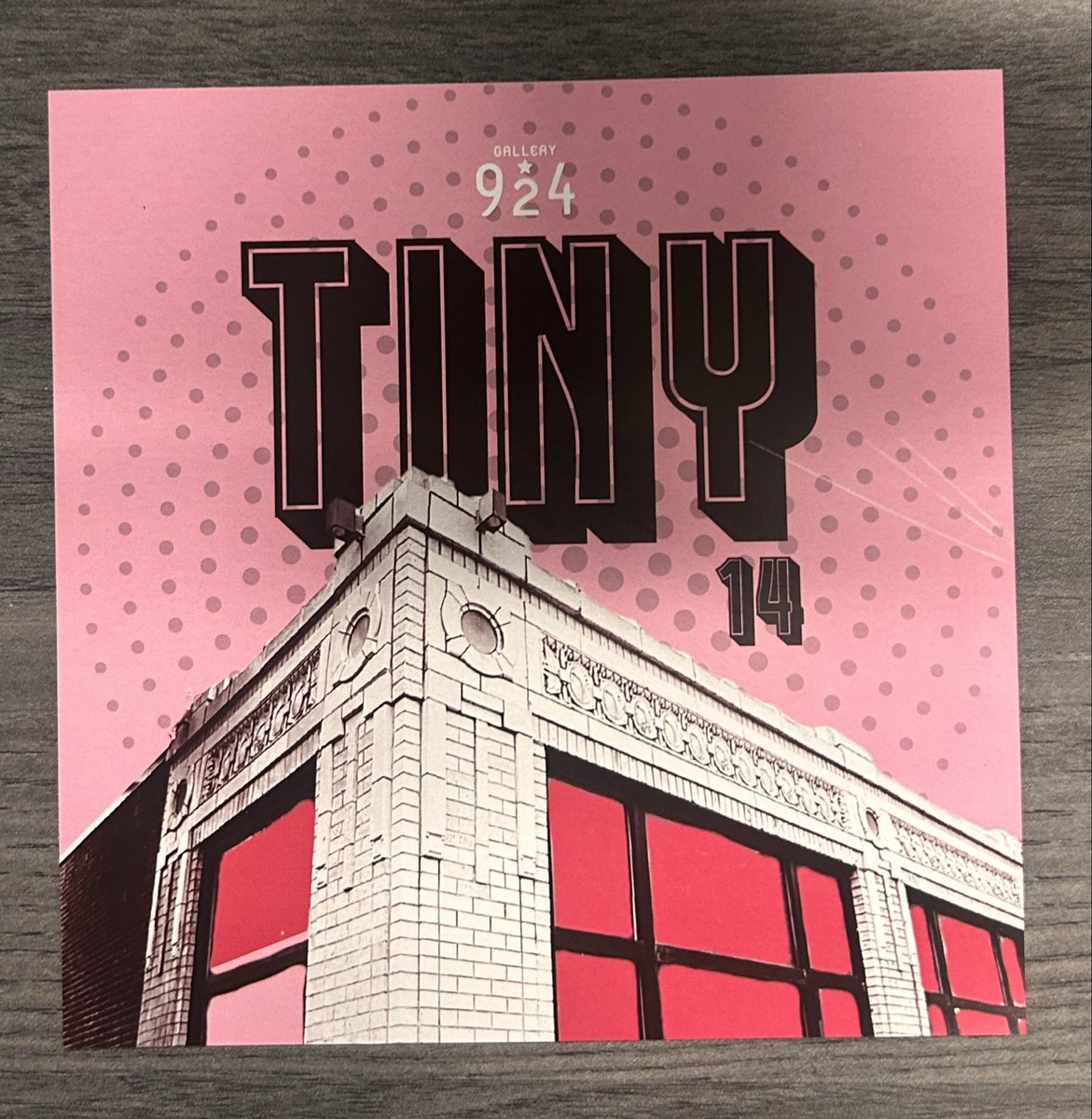 Come see a couple of WC staff members work tonight <a href="/artscouncilindy/">Indy Arts Council</a> Gallery 924 Tiny 14 First Friday Opening 5-9PM