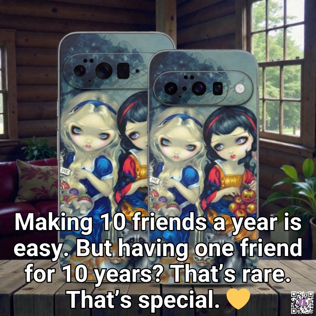 iStylescom's tweet image. Many enter your life for a moment, but only a few stay for a lifetime 🌿 Those are the ones who matter.

#FriendshipGoals #LifetimeConnections #GooglePixelSkin #PhoneCustomization #QualityMatters

Featuring Google Pixel 10 Skin
👉 istyles.com/x/googlepixel1…