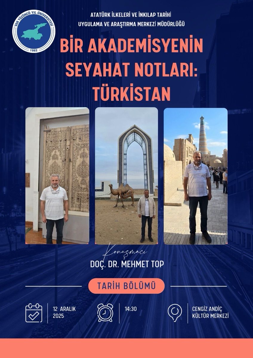 Van YYÜ Tarih Bölümü tweet media