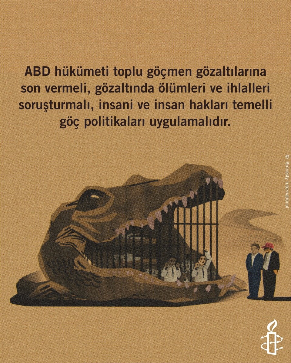 Florida’daki “Alligator Alcatraz” tesisi yalnızca bir gözaltı merkezi değil, bir insan hakları felaketidir. İşkence, zorla kaybetmeler ve sıfır denetim...

Florida’da gözaltında tutulanlar hiç kimsenin, hiçbir yerde karşılaşmaması gereken koşullara maruz kalıyor.
