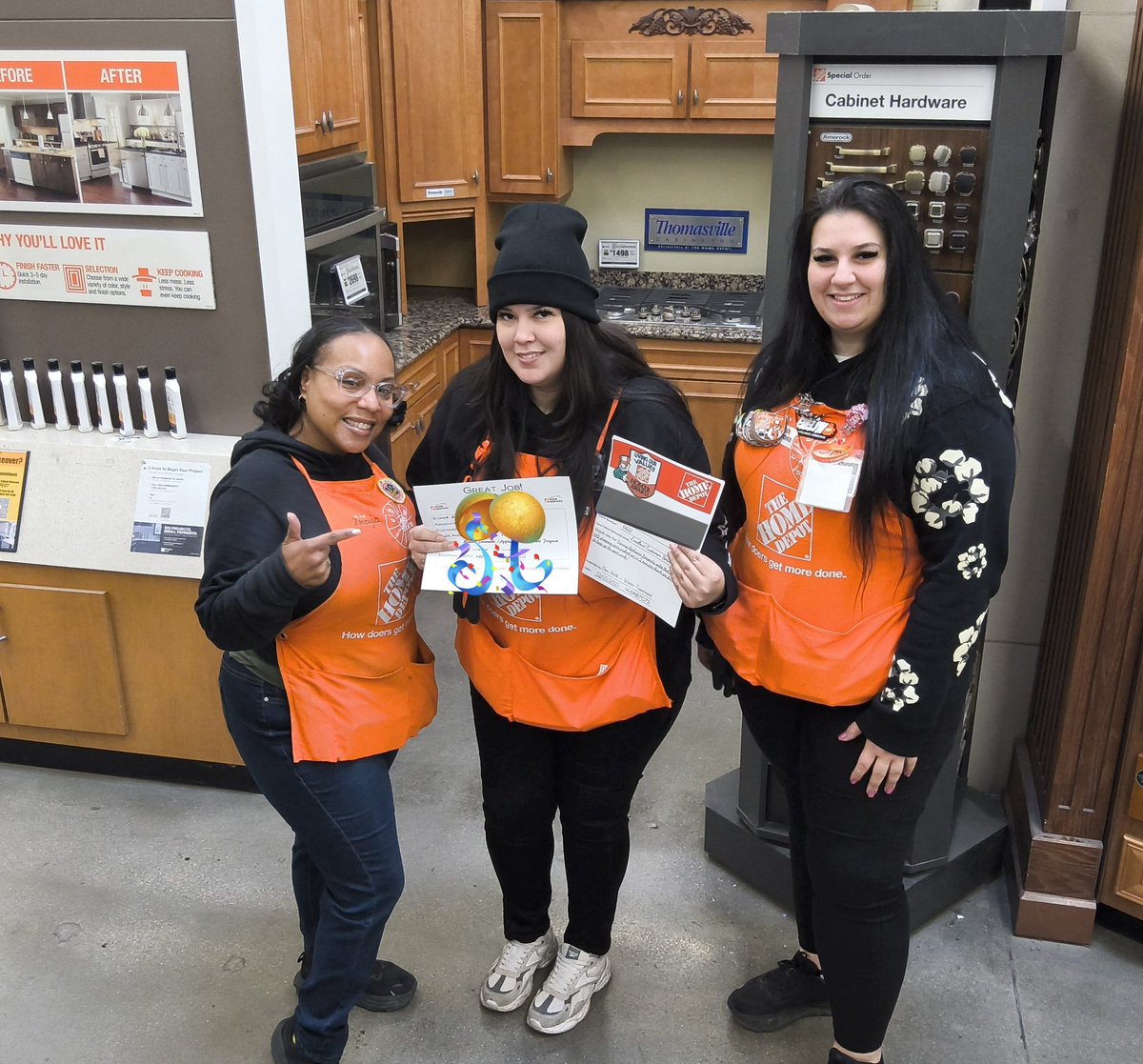 dstith76's tweet image. 📢  Marvelous job!!!! By Pam @Homedepot 6651 For Driving RainSoft Water Treatment  Sales that equals 140 shopping carts pushed out in 2 mins 💰💵💰💵💰  Awesome Customer Service #TrendingOrange #Homerawards