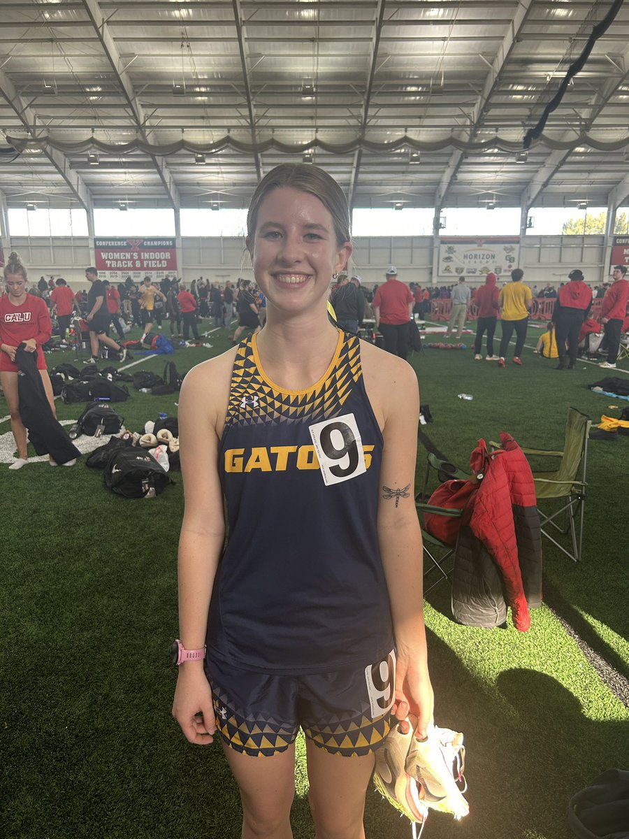 Gabby Palmer life time PR in the 5k 19:43.07🐊