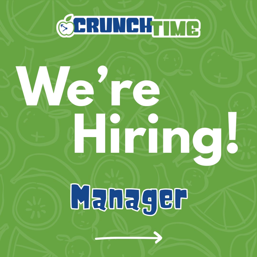 ohiopremiervc's tweet image. 🍏⏱️ Crunch Time snack bar is hiring! ⏱️🍏 If you're interested in joining the team as a manager, email Jennifer at jennifer@rgsportsacademy.com.

#rgsa
#opvc
#rgbasketball
#vppickleball