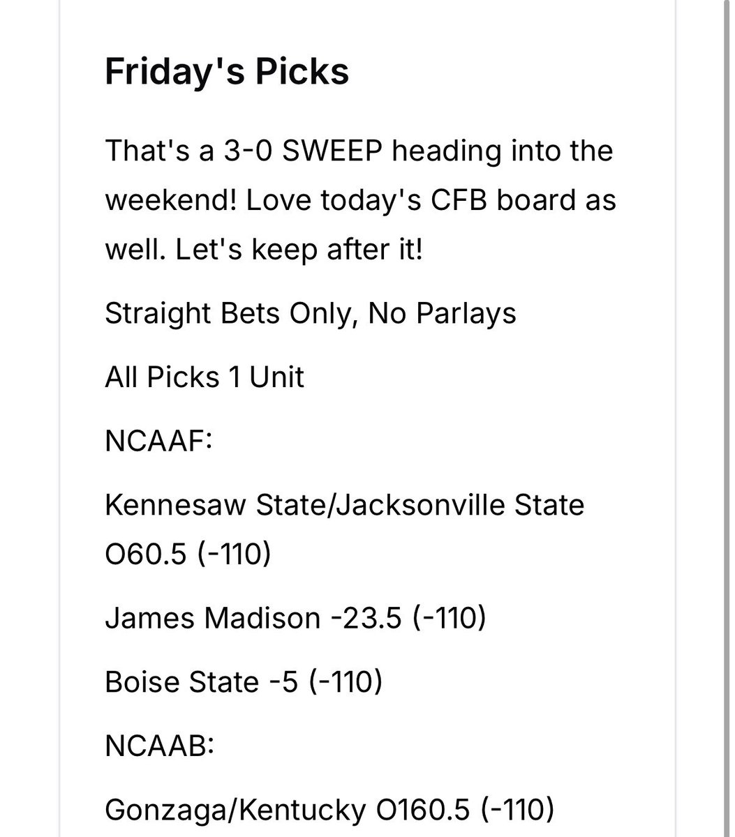 Cappers VIP Leaked Daily !! tweet media