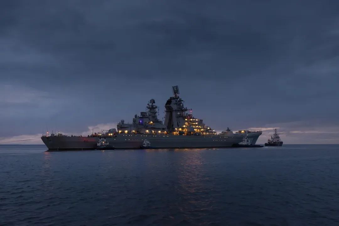 Project 11442 Photos of the Project 11442M Admiral Nakhimov, a nuclear-powered Kirov ...