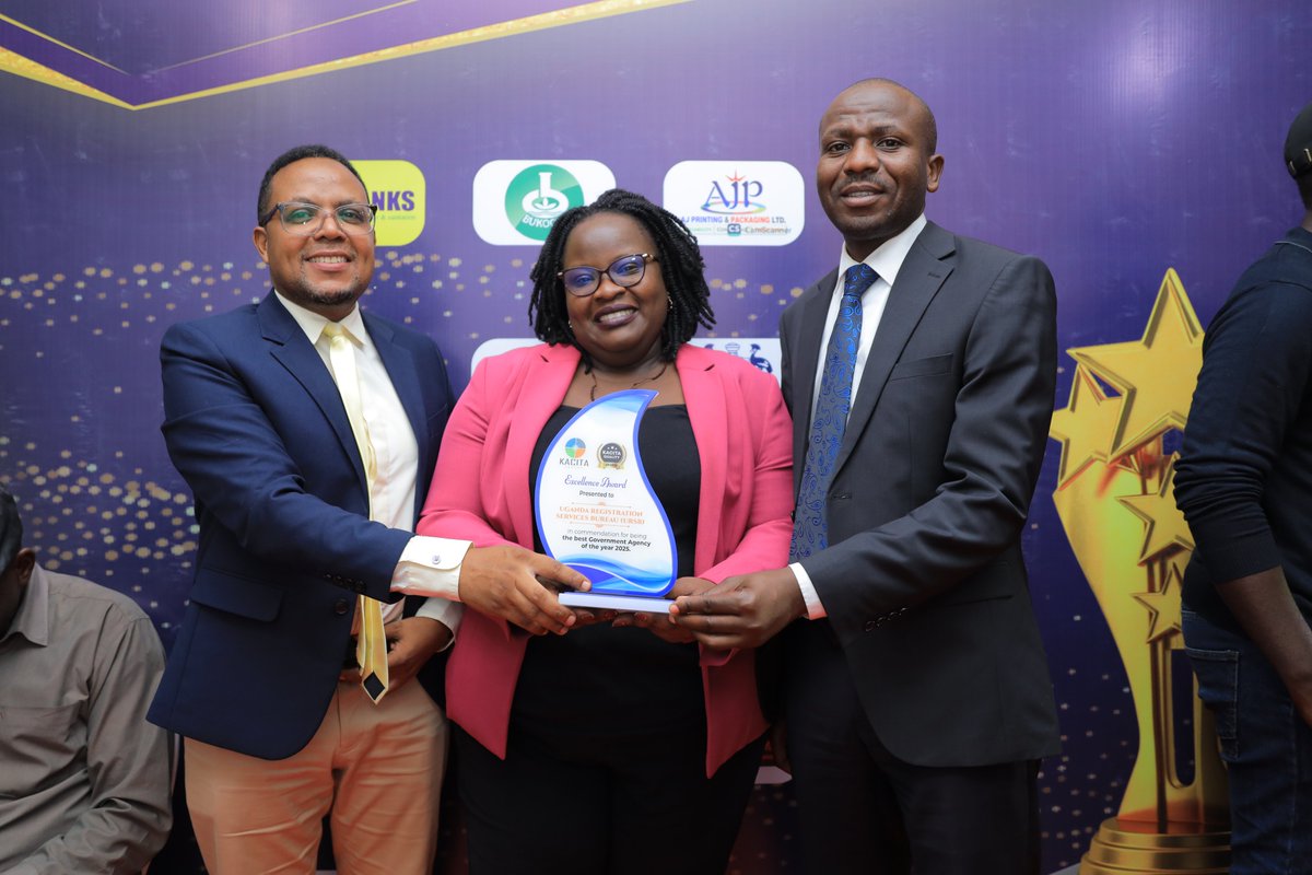 We are thrilled to share that the KACITA Quality Awards 2025 recognized URSB as the **Government Agency of the Year**, standing out among esteemed nominees like URA, UNBS, and KCCA! 

The KACITA Quality Awards 2025 are dedicated to recognizing individuals, companies, agencies,