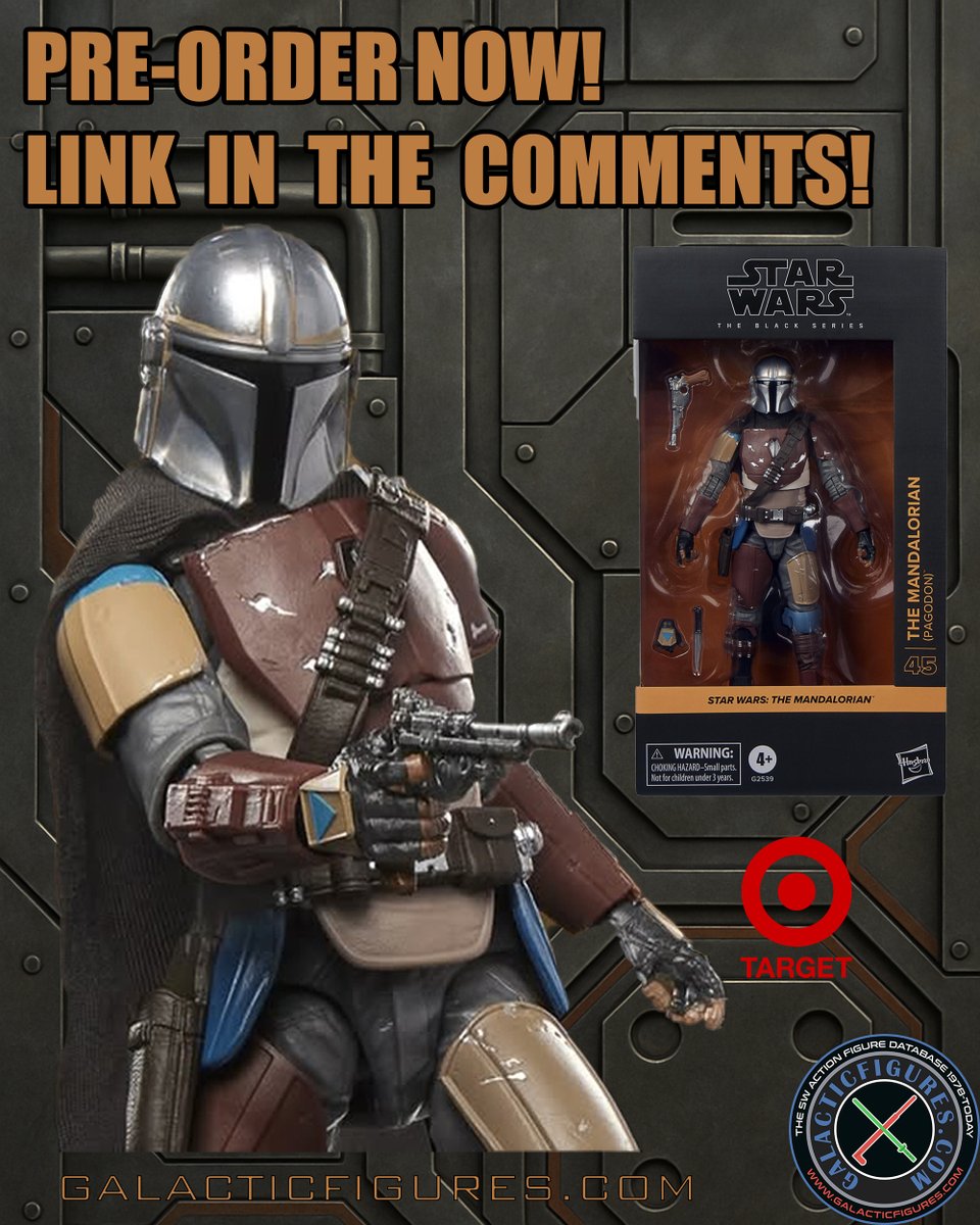 galacticfigures's tweet photo. #ad Pre-order it now exclusively at Target: https://t.co/BBt3xtsWFL (we may receive a commission when you shop via this link.)  #starwarsblackseries https://t.co/X7jpKeBWcf