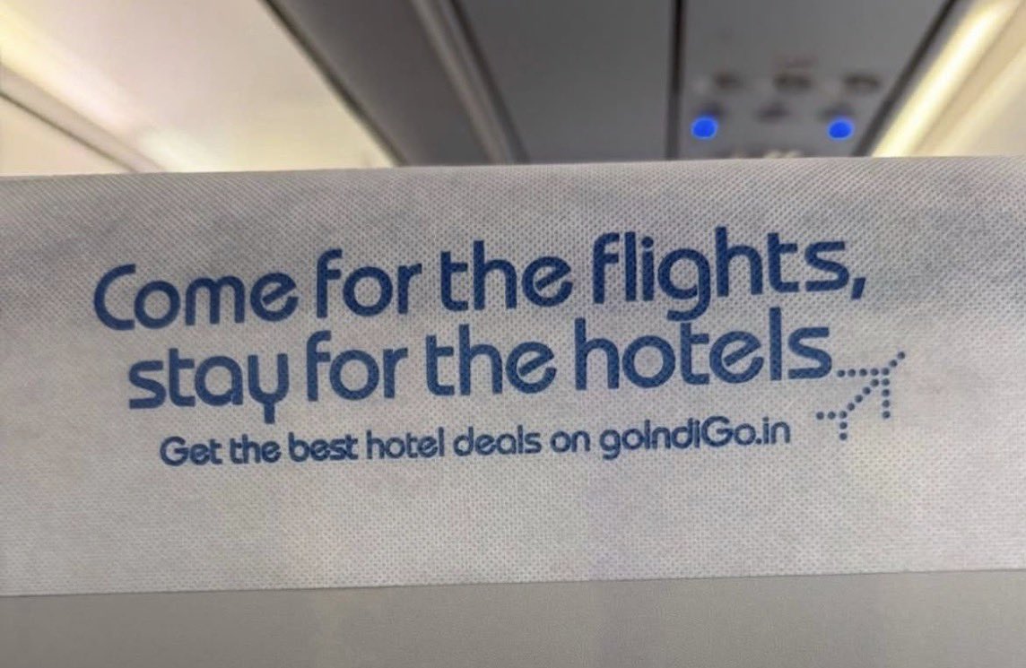 xavierunclelite's tweet photo. YES INDIGO. We came for the flight, but the delay made us stay in a hotel. https://t.co/OXSkk9uvuN