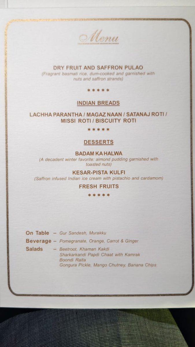 InquisitiveS_'s tweet image. The state banquet hosted by President Droupadi Murmu for Russian President Vladimir Putin at Rashtrapati Bhavan featured a meticulously curated menu.
#PutinInIndia #PutinIndiaVisit #PutinVisit