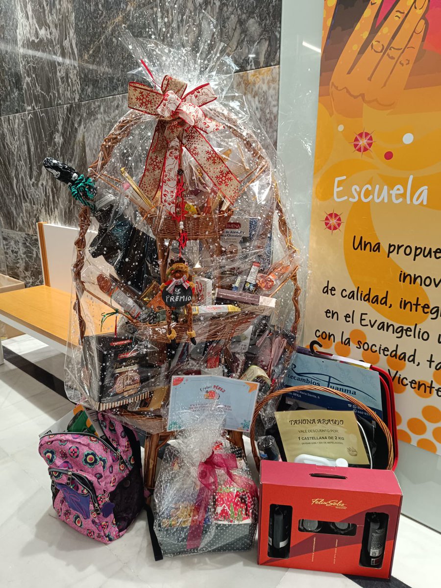 ¡Ya están listas las cestas de la gran rifa del colegio!
Gracias a todas las familias por colaborar y hacer posible este proyecto tan bonito.
Todo lo recaudado irá destinado a proyectos misioneros que necesitan nuestra ayuda. ¡Suerte a todos!#educaciónvicenciana #colegioshhcc