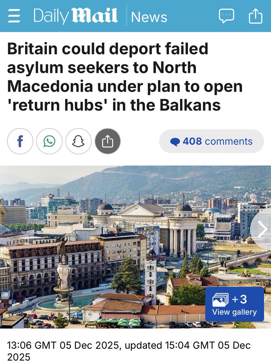 Од пред неколку саати е ова. Што викаат од ВМРО? Пак фејк њуз е ова?

"...Мигрантите потоа би имале можност да побараат азил во Северна Македонија или да добијат работни визи за работа во сектори со недостиг на работна сила"