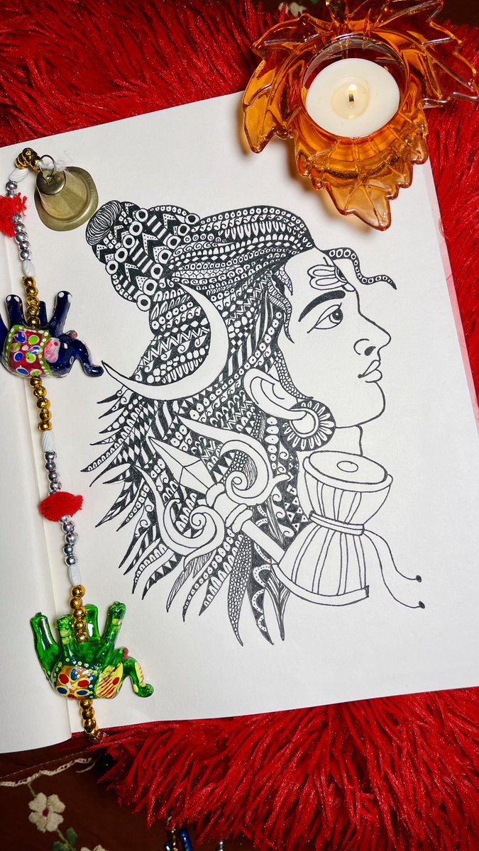 Divya_Mudunuri's tweet photo. This one is from when I didn’t even start using my first initial on my #iSketch 🥹
యదలో కొలువై హర హర ఆత్మ లింగమై నిలబడరా
ద్యుతివై గతివై సర్వజీవ లోకేస్వర రక్షించరా !!!🙏 https://t.co/eqick5QWYp