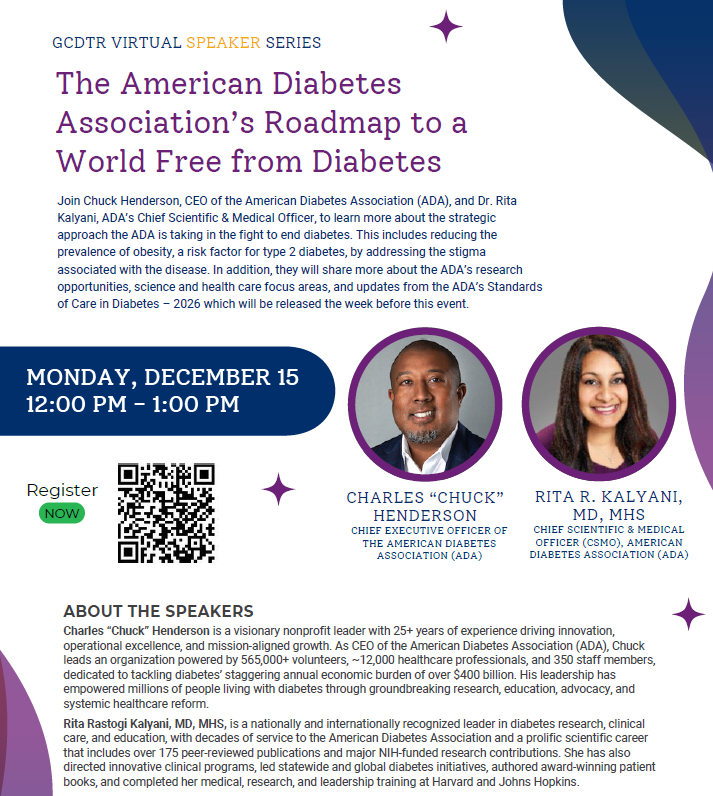 Georgia Center for Diabetes Translation Research tweet media