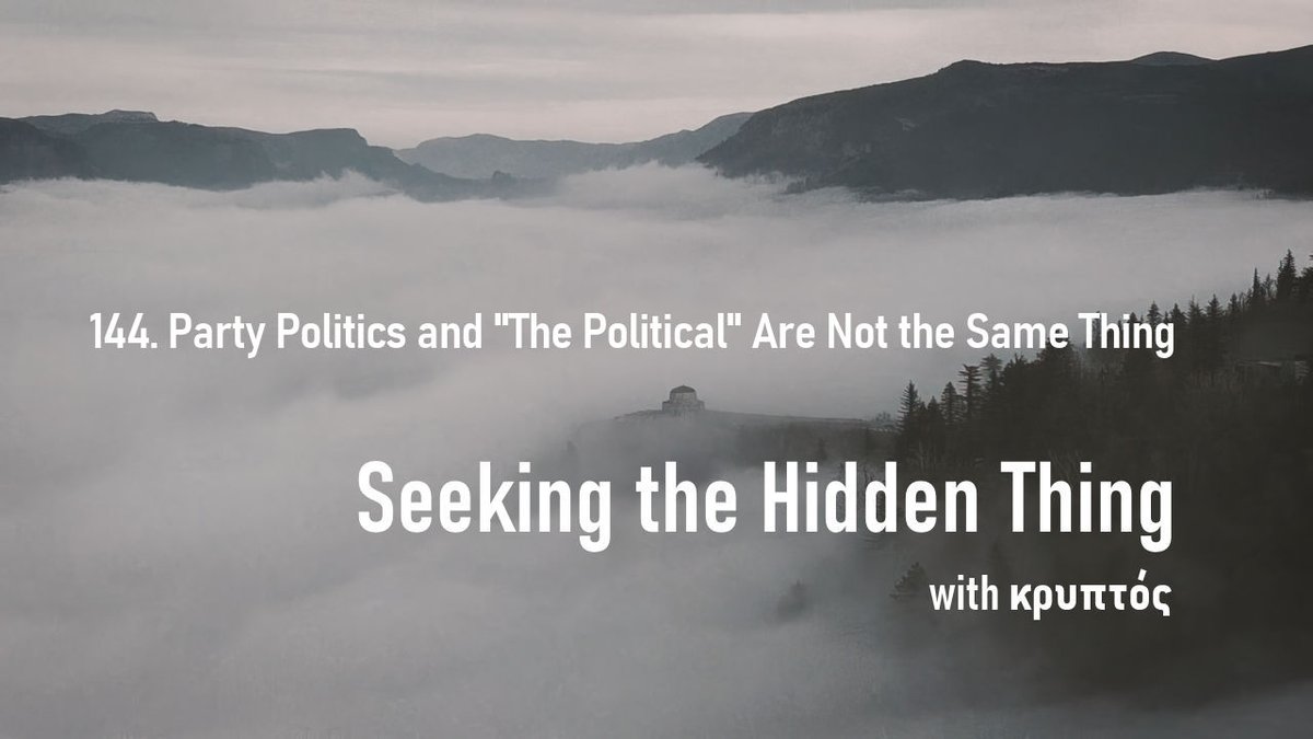 _kruptos's tweet image. 1. My latest written piece is now out as a two week exclusive preview for paid subscribers (a teaser is included!).  In it I discuss why it is important to get this idea right and not use it lazily.  Saying things like, “Its all about rewarding friends and punishing enemies”…