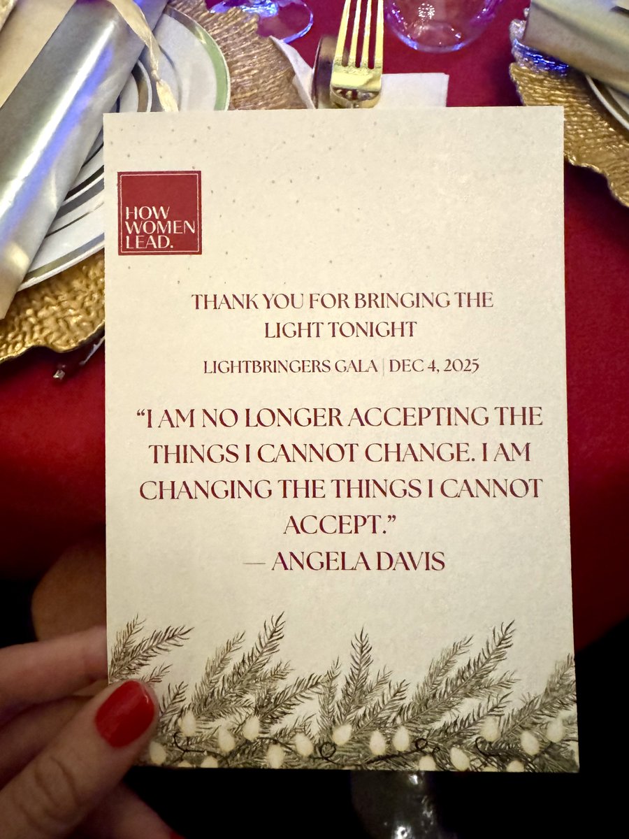 KateDoerksen's tweet photo. Being in a room last night filled with talented women there to actively help each other win was so damn inspiring!  The How Women Lead Lightbringers Gala truly filled my cup! https://t.co/TwYPN8nSlH