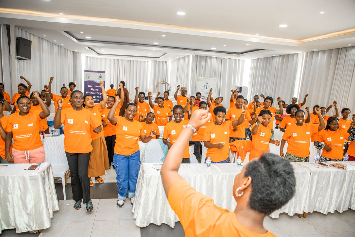 Rwanda National Association of Deaf Women (RNADW) tweet media