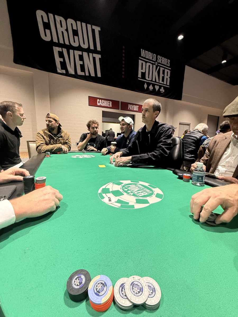JaySunBraDuh's tweet photo. Mountain Main Today
@WSOP
@HarrahsCherokee
#pstake https://t.co/YE4QqR6AfB
