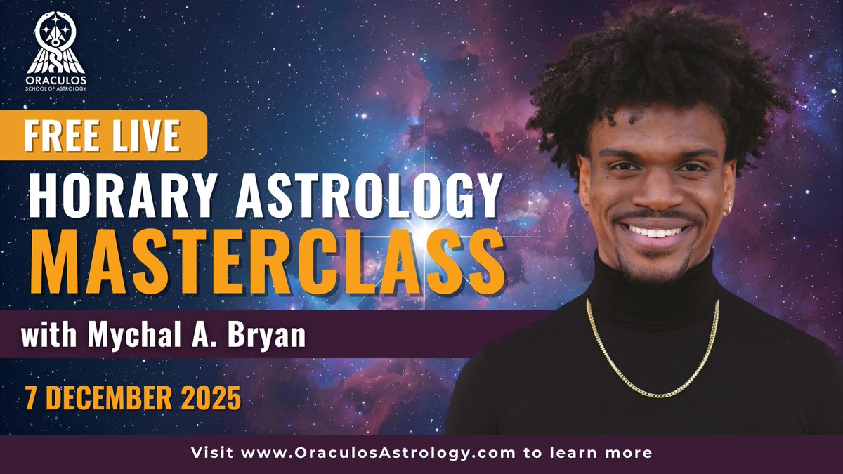 Mychal A. Bryan - Renaissance/Uranian Astrologer tweet media