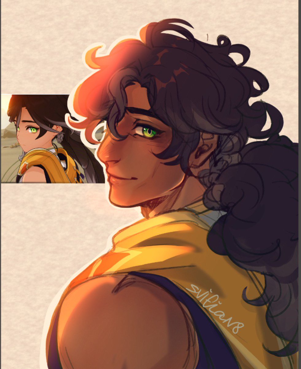 "can't leave you all by yourself now"
#sethos #GenshinImpact