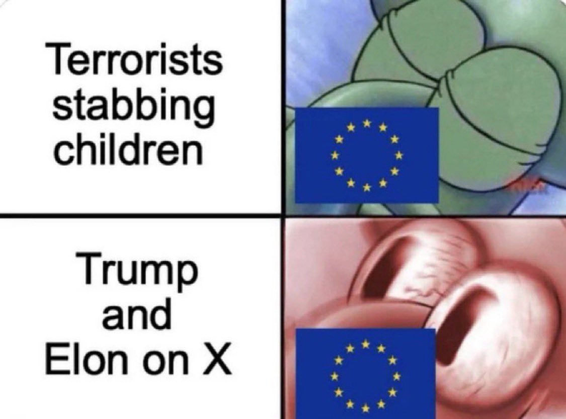 Aku_700's tweet image. Europe union hates free speech