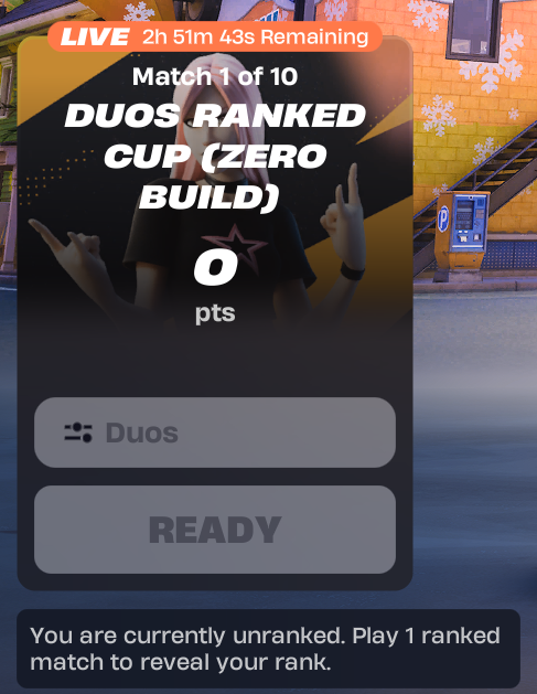 eupivot's tweet photo. @FortniteStatus any assistance on this? i've tried restarting game, pc, epic launcher etc. https://t.co/BC02oFhq6k