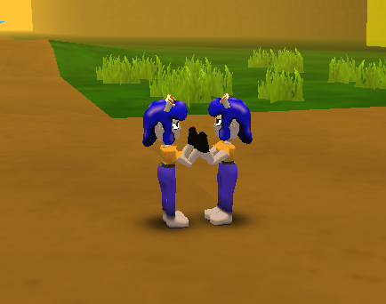 luacodebreakdev's tweet photo. Ok, eu NÃO pensei nessa possibilidade mas eu gostei ksksksks Era a animação dela empurrando algo que está a frente, mas com dois player acabou surgindo isso kk #LumyFlipsAndFlops #GodotEngine #Platformer https://t.co/DOmg7ih6Uu