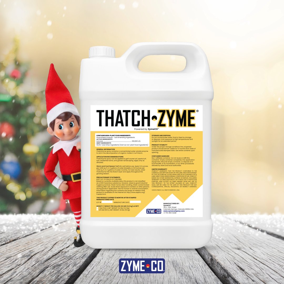 zymecompany's tweet photo. They’re not checking the naughty and nice list — they’re checking who’s using ThatchZyme on their turf… 
Learn more here: https://t.co/UrsZOtyo0x https://t.co/9zVRdgb19X