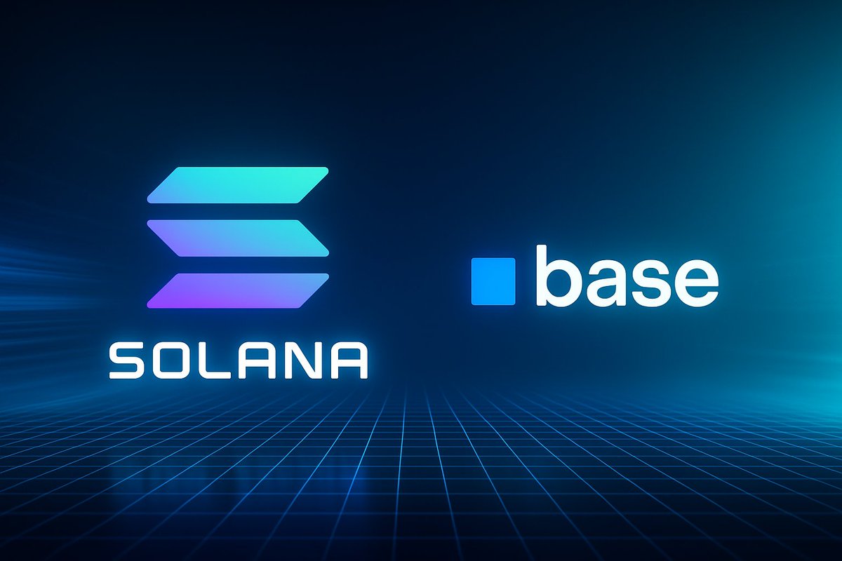 LATEST: ⚡ Layer-2 blockchain Base has launched a new bridge that connects  it with Solana and is secured by Chainlink, allowing users to easily  transfer assets between the two networks and use