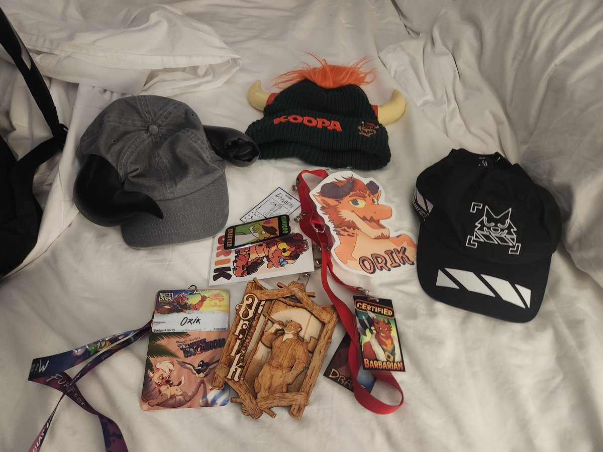 Look for these items if you're at MFF and wanna see a derg! 💪